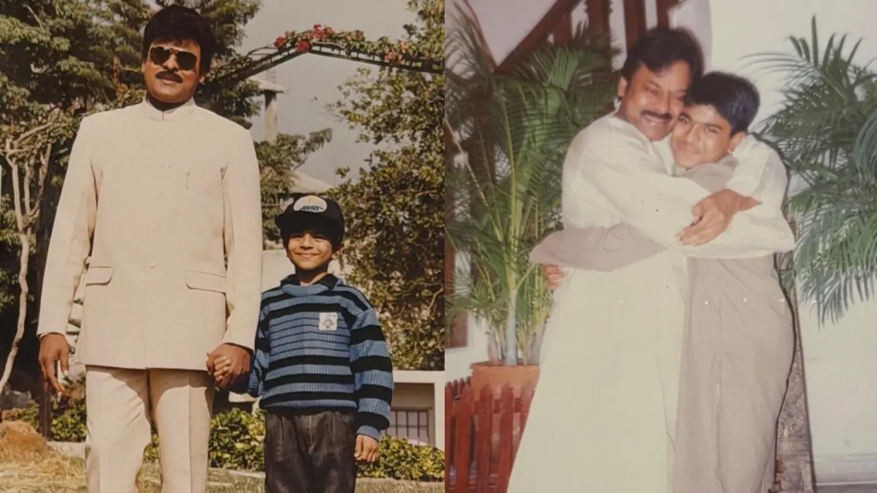 Chiranjeevi tells Ram Charan, 'you make me truly proud' on latter's birthday